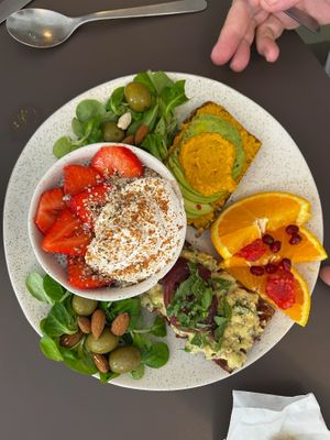 Vegan morning Baryl at Baryl in Copenhagen