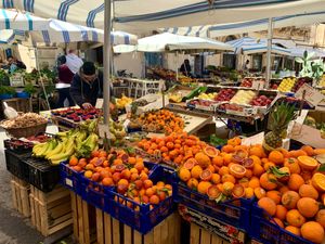 Mercato/Market at Vegan Food Tour Ortigia in Siracusa