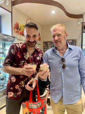 Gelato!!  at Vegan Food Tour Ortigia in Siracusa