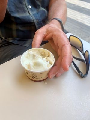 Jay's gelato at Vegan Food Tour Ortigia in Siracusa