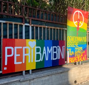 Beautiful Ortigia street art - February 2024 at Vegan Food Tour Ortigia in Siracusa