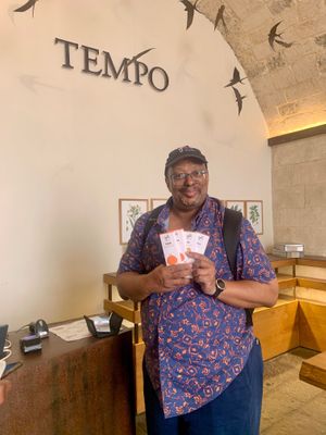 Chocolate that doesn't melt? Yep! - May 2024 at Vegan Food Tour Ortigia in Siracusa