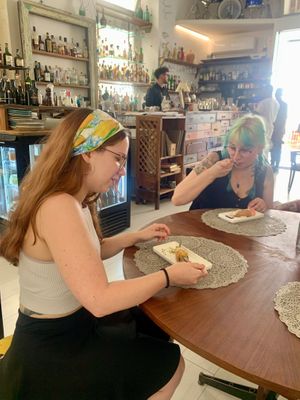 Vegan Cannoli at Vegan Food Tour Ortigia in Siracusa
