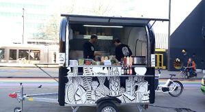 Food truck  at Last Vegas  in Utrecht