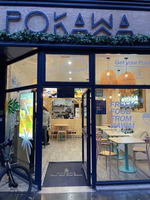 Outside  at POKAWA in Lille