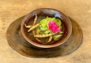 Orgánico y fresco at El Aguacate in San Mateo Rio Hondo