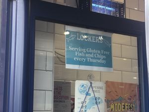 Gluten free Thursdays  at Locker's Fish & Chips in Redcar