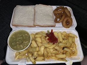   at Locker's Fish & Chips in Redcar