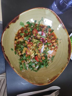 Warm dish at Ravintola Lohtu in Helsinki