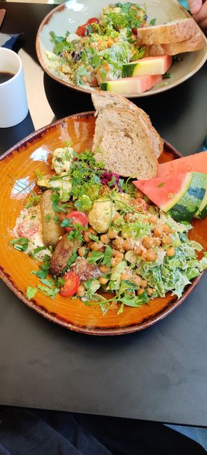 This is bowl is huge btw at Ravintola Lohtu in Helsinki