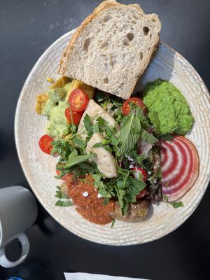Brunch plate  at Ravintola Lohtu in Helsinki