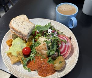Brunch plate  at Ravintola Lohtu in Helsinki