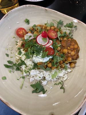 Chana masala  at Ravintola Lohtu in Helsinki