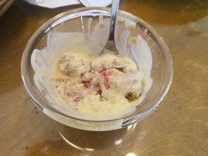 Dessert at Ravintola Lohtu in Helsinki