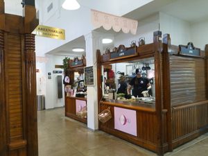 Ordering area at Ravintola Lohtu in Helsinki