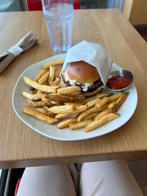 BBQ Burger   at Veggie Grill by Next Level - University Village in Seattle