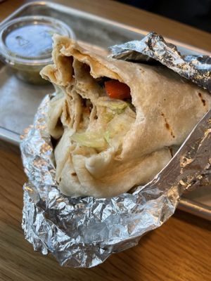 Loaded burrito  at Veggie Grill by Next Level - University Village in Seattle