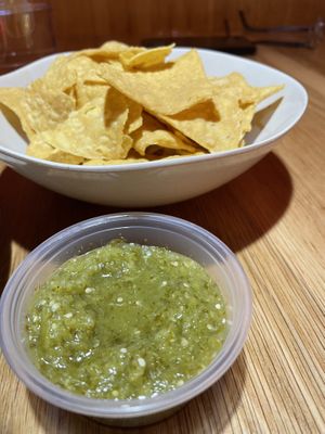 Chips and salsa  at Veggie Grill by Next Level - University Village in Seattle