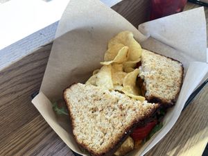 Overflowing with veggies   at Cool River in Buena Vista