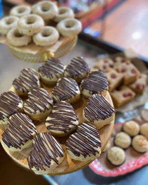 Zebra cakes, baked donuts and more at The Asian Palate Market! All v + gf  at Heart Baker - Cloud Kitchen in Buena Vista