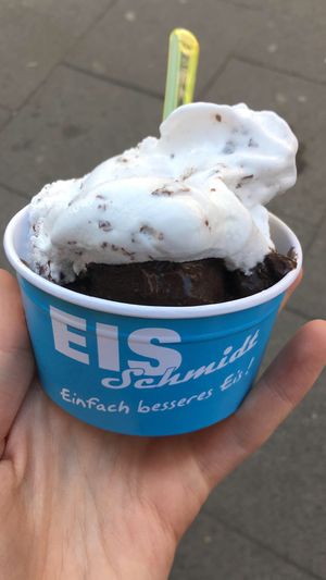 vegan ice cream at Eis Schmidt - Ottenser Hauptstrasse in Hamburg