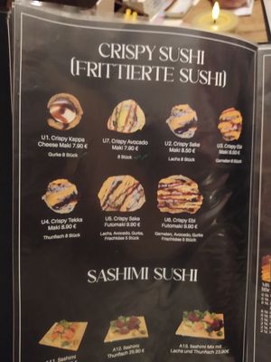 Speisekarte at Yammi - Sushi & Mehr in Muehldorf