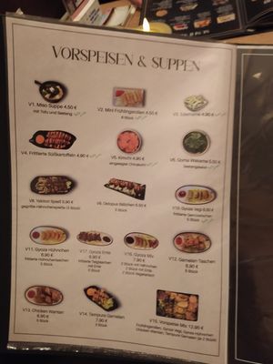 Speisekarte at Yammi - Sushi & Mehr in Muehldorf