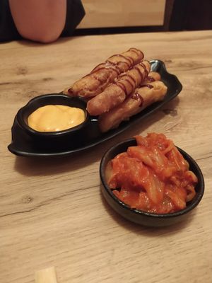 V4. Frittierte Süßkartoffeln (vegan)
V5. veganes Kimchi at Yammi - Sushi & Mehr in Muehldorf