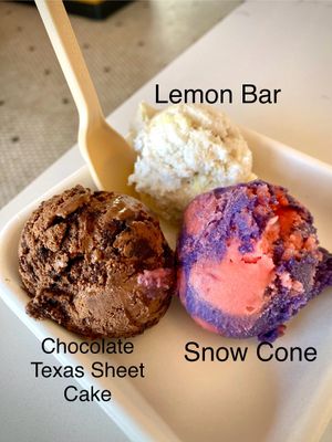 Vegan options   at Jeni's Splendid Ice Creams in Scottsdale