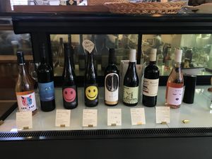 Selected vegan wines  at Obuthan in Busan