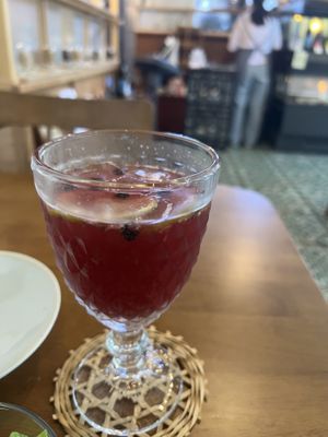 Alcohol-free sangria   at Obuthan in Busan