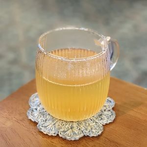 Vegan Hot Yuja Citron Tea at Obuthan in Busan