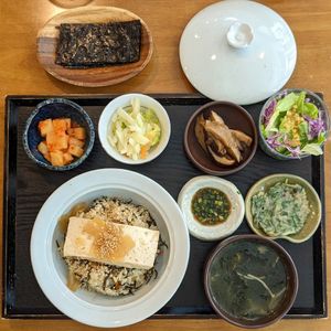 Vegan Rice with Tot at Obuthan in Busan