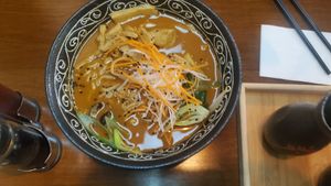 "Chichen style" ramen at Viet Vegan in Leipzig