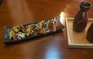 Gyosas at Viet Vegan in Leipzig