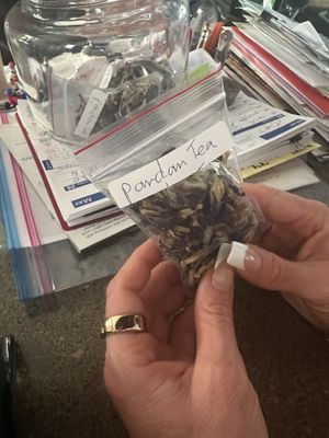 Get home grown tea!  at Thai Onzon in Cochrane