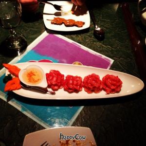 rose dumplings at Thai Onzon in Cochrane