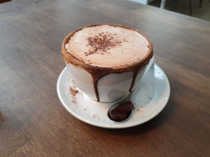 Vegan Hot Chocolate at Pods of Beans in Copenhagen