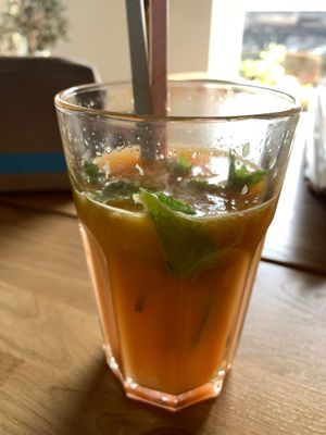 Delicious Homemade lemonade at KRZAKI Vege Street Food in Plock