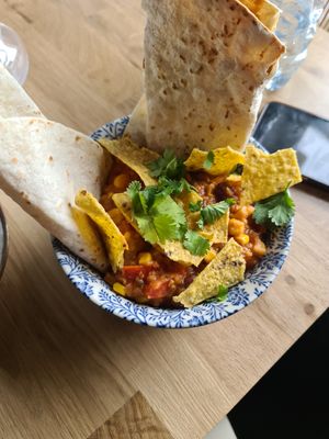 Chili at KRZAKI Vege Street Food in Plock