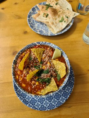 Chili at KRZAKI Vege Street Food in Plock