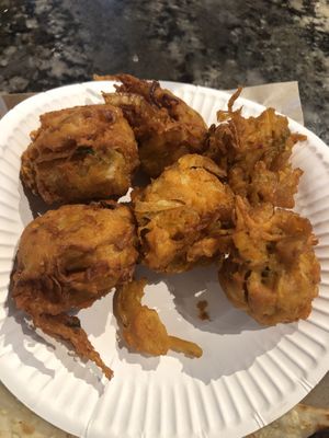 Pakora  at Maya Indian Veggie Delight in Central Singapore