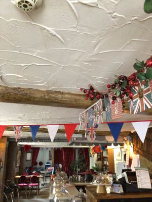 Inside  at Jacquelines Cafe in Ross-on-wye