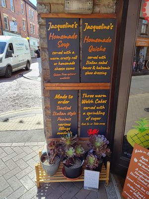  at Jacquelines Cafe in Ross-on-wye