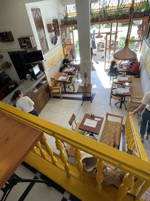   at Culture Box cafe in Fes