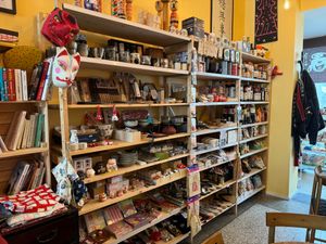 Lots of cool things and vegan condiments at Wabi Sabi in Liege