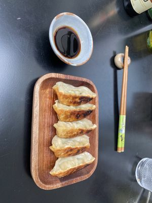 Gyozas  at Wabi Sabi in Liege
