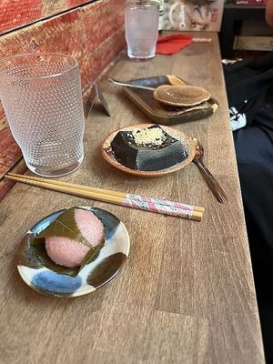 Desserts  at Wabi Sabi in Liege