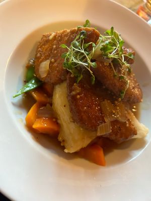 Schnitzel  at The Corrie Hotel in Isle Of Arran