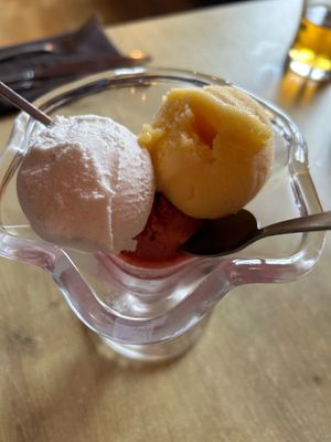 Vanilla, passion fruit, & raspberry  at The Corrie Hotel in Isle Of Arran